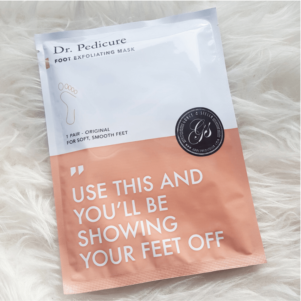 grace & stella dr pedicure foot exfoliating mask