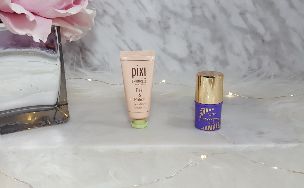 This or That | Pixi Peel & Polish vs. Tarte Rainforest of the Sea Frxxxtion Stick 3-in-1 Exfoliating Cleanser