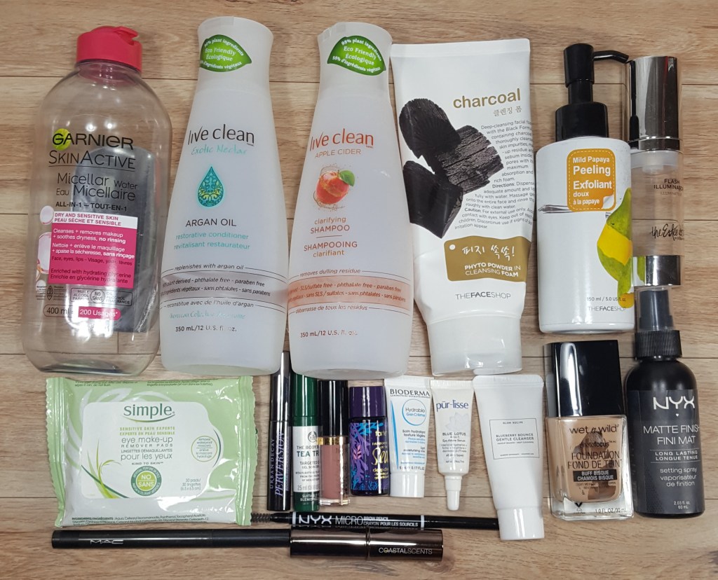 July 2018 Product&nbsp;Empties
