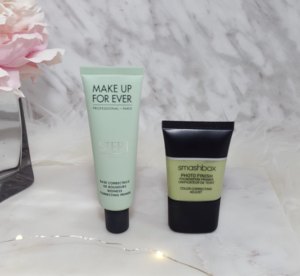 This or That | Smashbox Photo Finish Color Correcting Foundation Primer vs. Make Up For Ever Step 1 Skin Equalizer Primer (Redness&nbsp;Correcting)