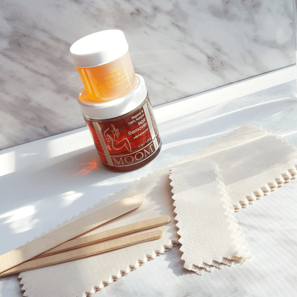 moom organic hair removal