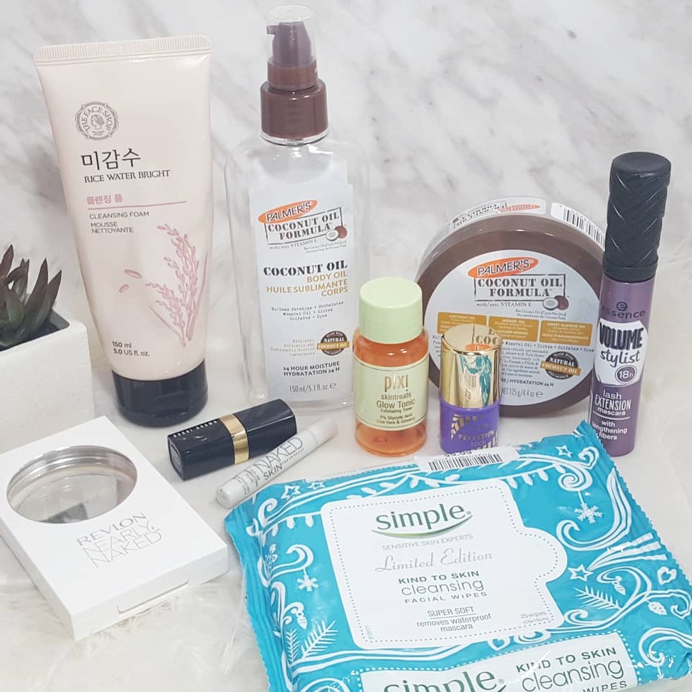 March 2018 Product Empties